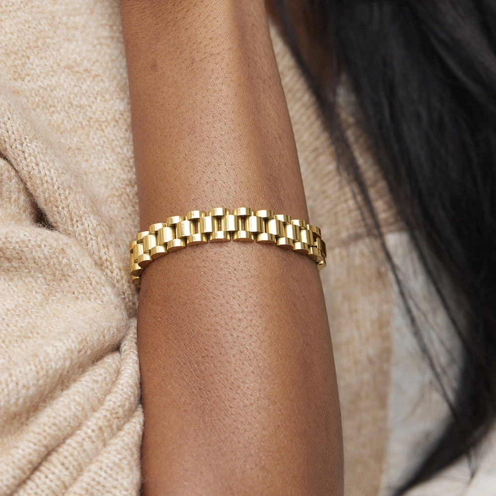 Minimalist Chain Bracelet Watch [WYAF1QOU]