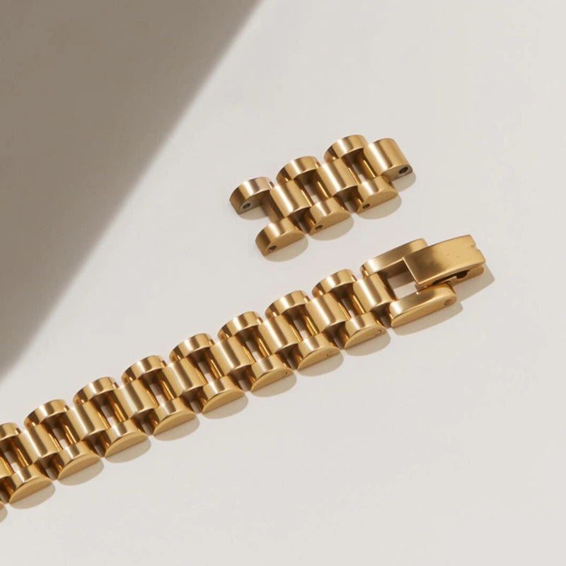 Minimalist Chain Bracelet Watch [3GYRZGQ4]