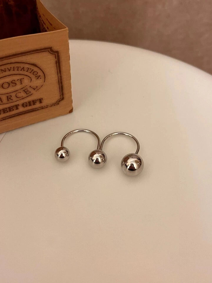Minimalist Double Finger Open Ring [R8F7YCQI]