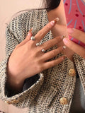 Minimalist Double Finger Open Ring [VFCTY8O8]