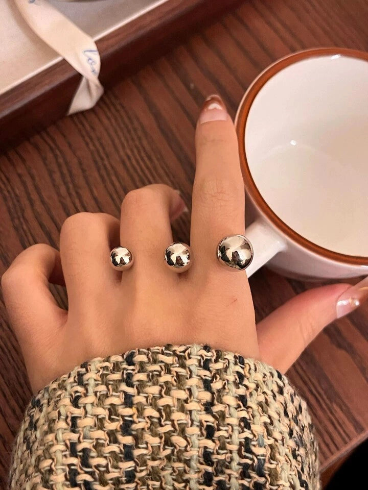 Minimalist Double Finger Open Ring [YK789TFC]
