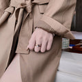 Minimalist Gold Band Ring [YA43Q6OQ]