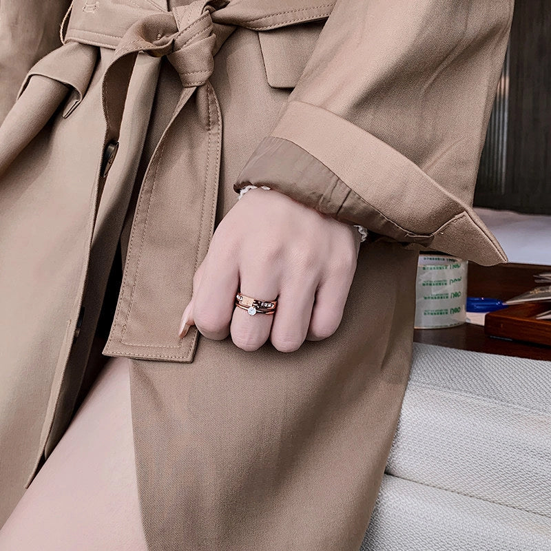 Minimalist Gold Band Ring [YA43Q6OQ]