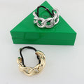 Minimalist Metal Chain Hair Tie [L13Q9LTS]