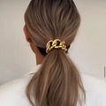 Minimalist Metal Chain Hair Tie [UCY6HQ7F]