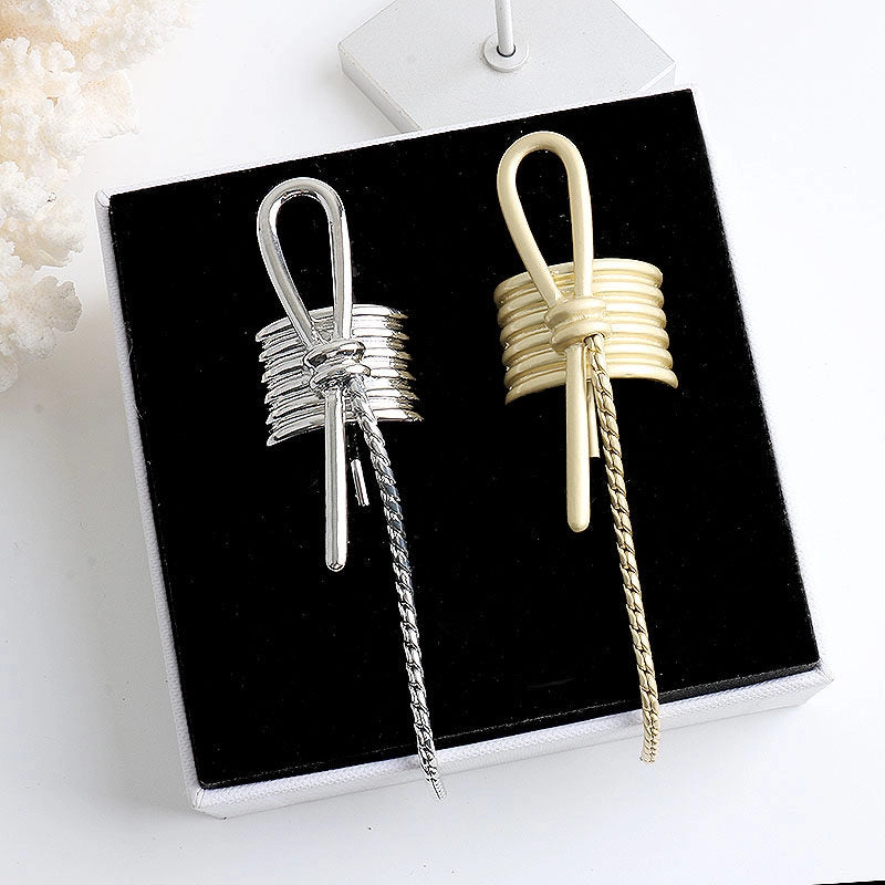 Minimalist Metal Hairpin Hair Clip [QH9O4SP3]