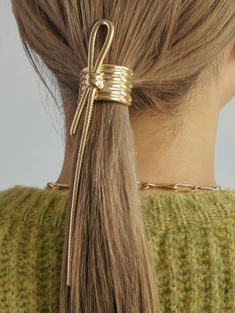 Minimalist Metal Hairpin Hair Clip [MIIOVY48]