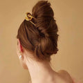 Minimalist Metal Knotted Hairpin [HMYIEVNP]