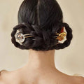 Minimalist Metal Knotted Hairpin [XLKKWKKD]