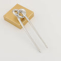 Minimalist Metal Knotted Hairpin [3QU8S2BS]
