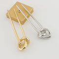 Minimalist Metal Knotted Hairpin [YCTNB3FV]