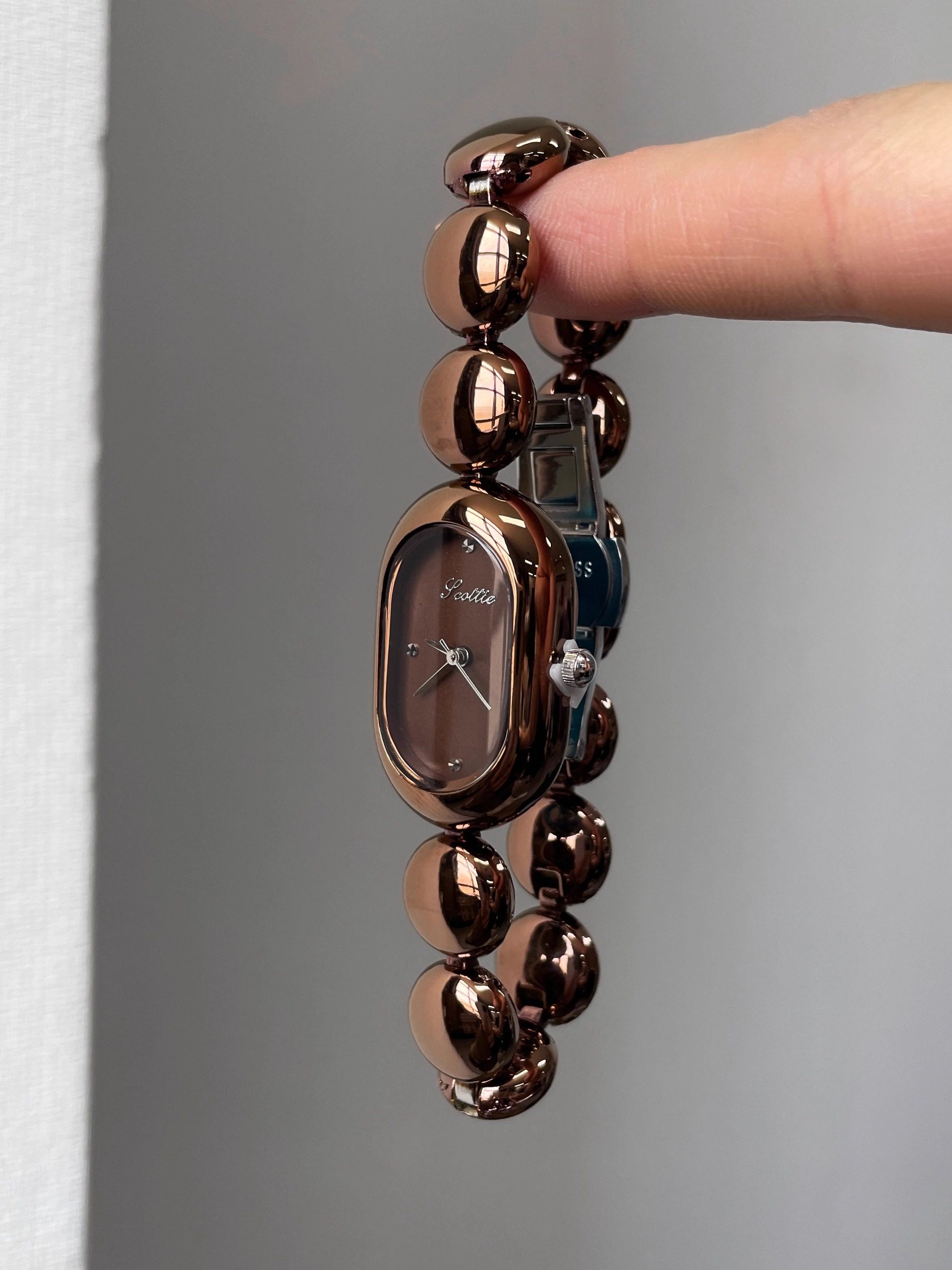 Minimalist Rectangular Bracelet Watch [V11JQQ66]