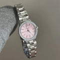 Minimalist Round Dial Bracelet Watch [CV2Z47R9]