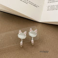 Mollie Iridescent Cat Studs [Q5V90T3L]