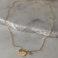 Mom Heart Pendant Necklace [RAOELNG3]