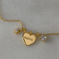 Mom Heart Pendant Necklace [J189F70C]