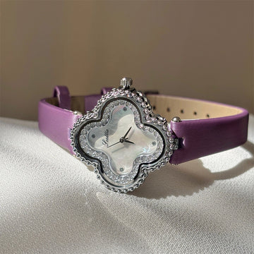 Mother-of-Pearl Clover Watch [E90IVWPX]