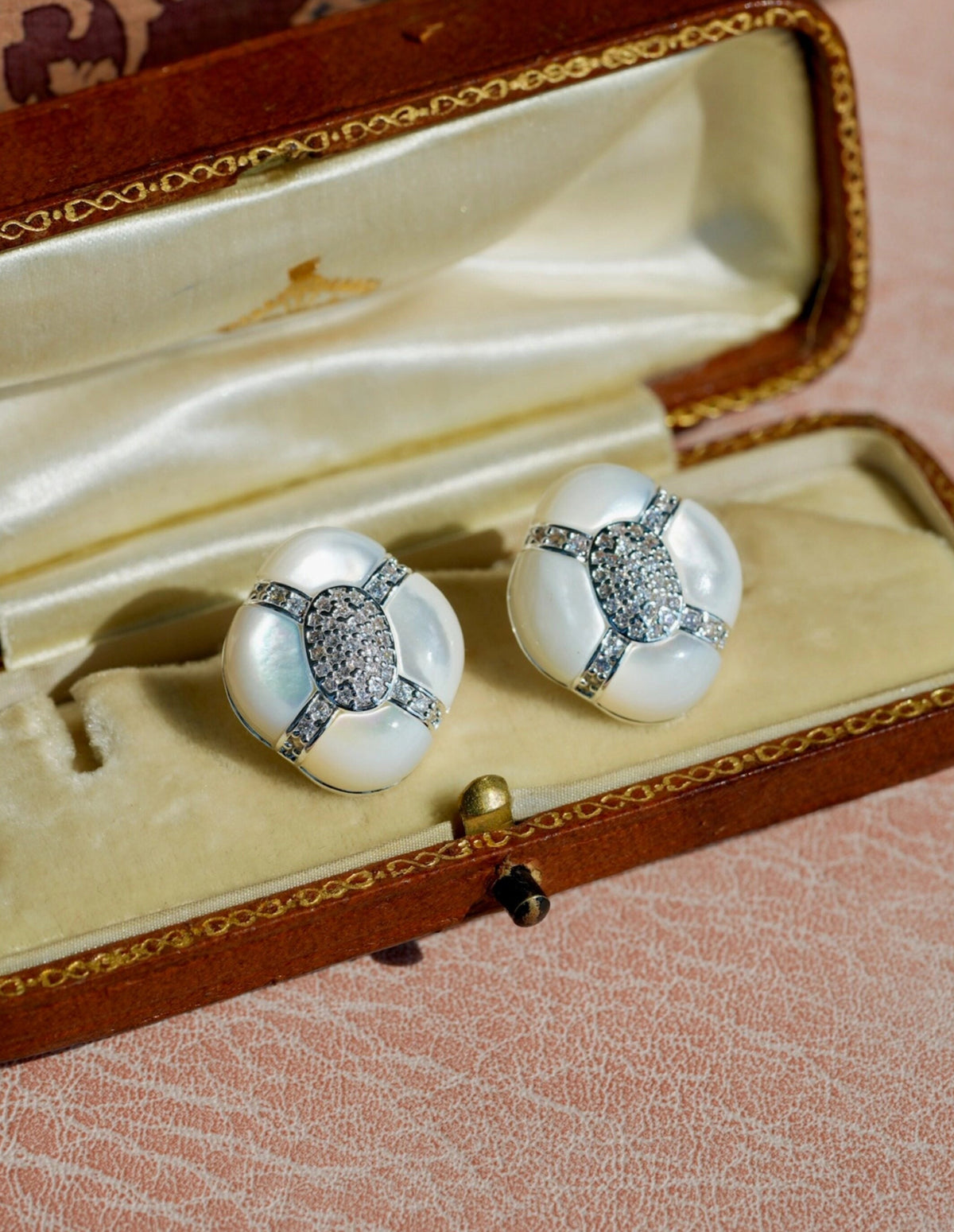 Mother-of-Pearl Drop Earrings [T1ZDXWFH]