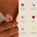 Movable Birthstone Pendant [Z8310BKR]