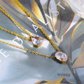 Mulan Layered Crystal Necklace [EA38NZ8S]
