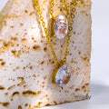 Mulan Layered Crystal Necklace [ZSHMBUOA]