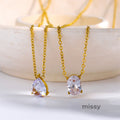 Mulan Layered Crystal Necklace [DLOQBZ3Z]