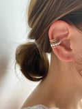 Multi-Layer Pearl Zircon Ear Cuffs [VKTNP5LO]