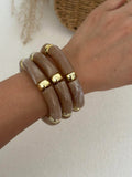 Multi-Layered Bamboo Bracelet Set [KRRKMNPR]
