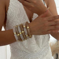 Multi-Layered Bamboo Bracelet Set [CTFGGLHF]