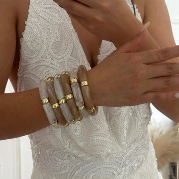 Multi-Layered Bamboo Bracelet Set [CTFGGLHF]