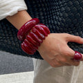 Muna Gradient Wave Bracelet [9F0578AF]