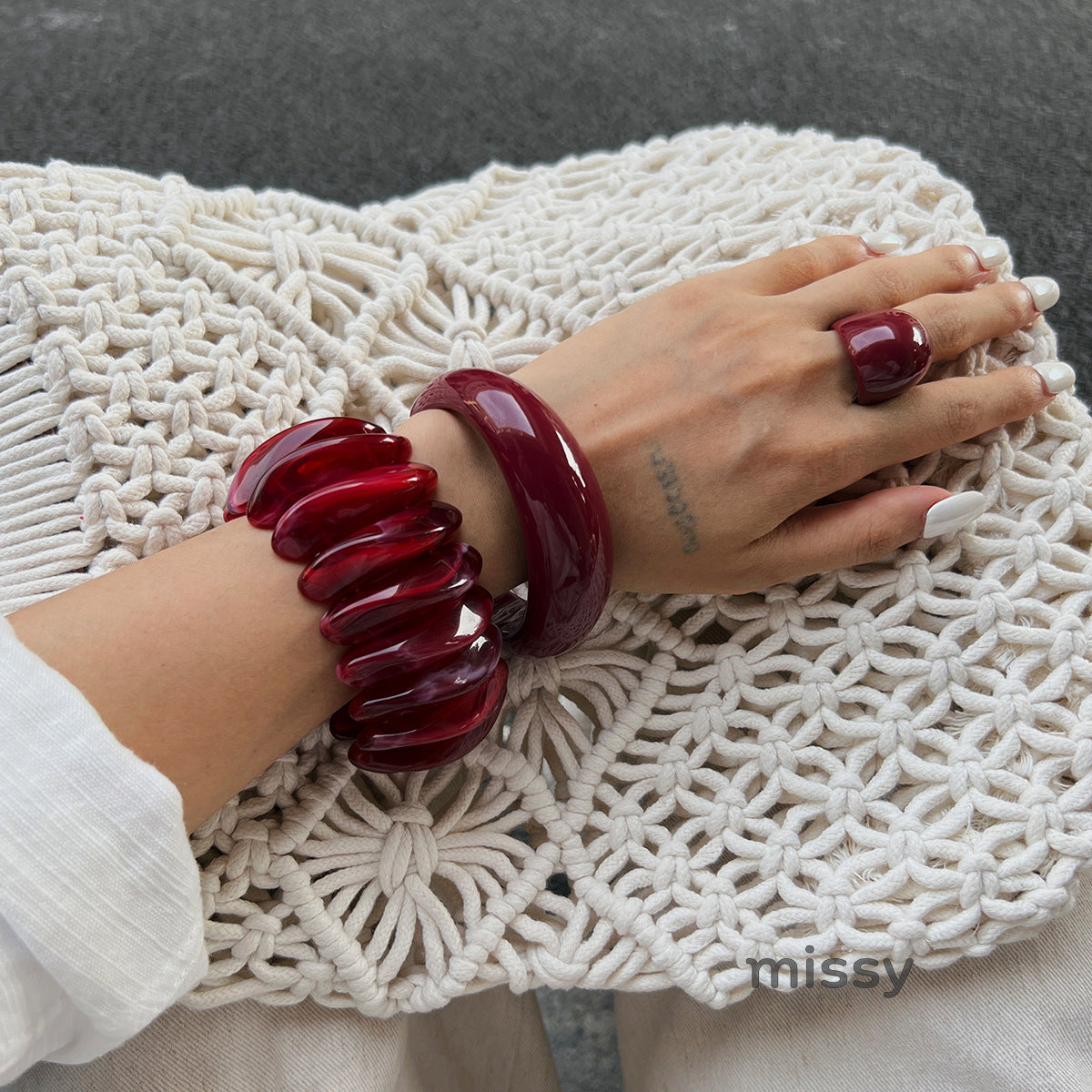 Muna Gradient Wave Bracelet [CU2X0FQB]