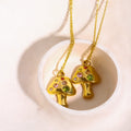 Mushroom Pendant Necklace [SLH5EVW1]