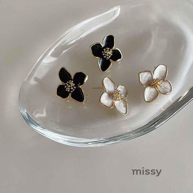 Myia Enamel Floral Earrings [WJ1PXHVU]