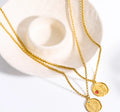 Mythology Medallion Pendant Necklace [XHVTB021]