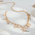 Nakiyah Pearl Starfish Body Chain [76SR0SCM]