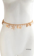 Nakiyah Pearl Starfish Body Chain [Q7GERU41]