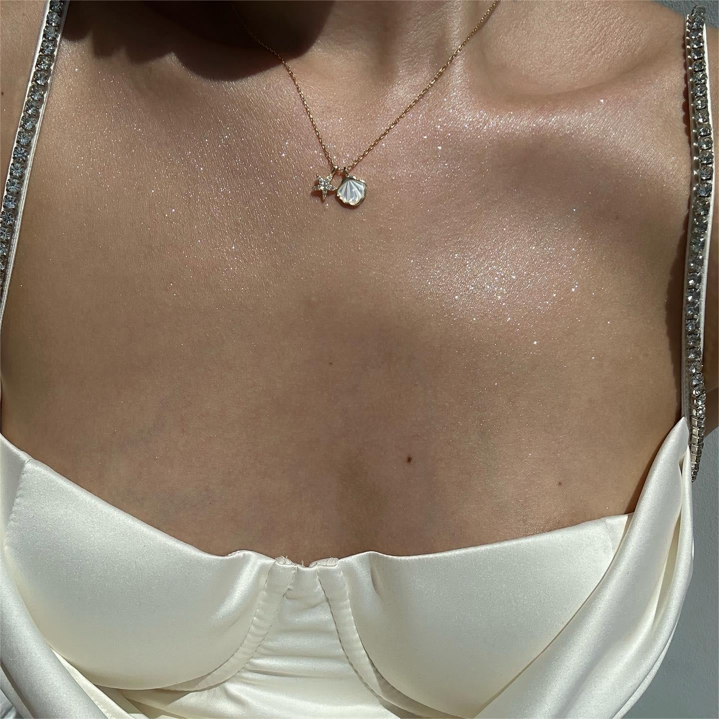 Naomi Marine Charm Necklace [IK318WCM]