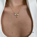 Naomi Marine Charm Necklace [PYG3NRRY]