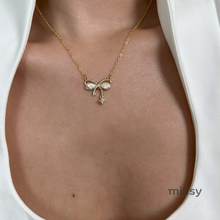 Naomi Marine Charm Necklace [PYG3NRRY]