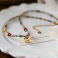 Natural Stone Beaded Necklace [SXRL4LJ2]