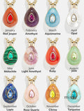 Naudia Zircon Birthstone Necklace [MYI7WWTB]