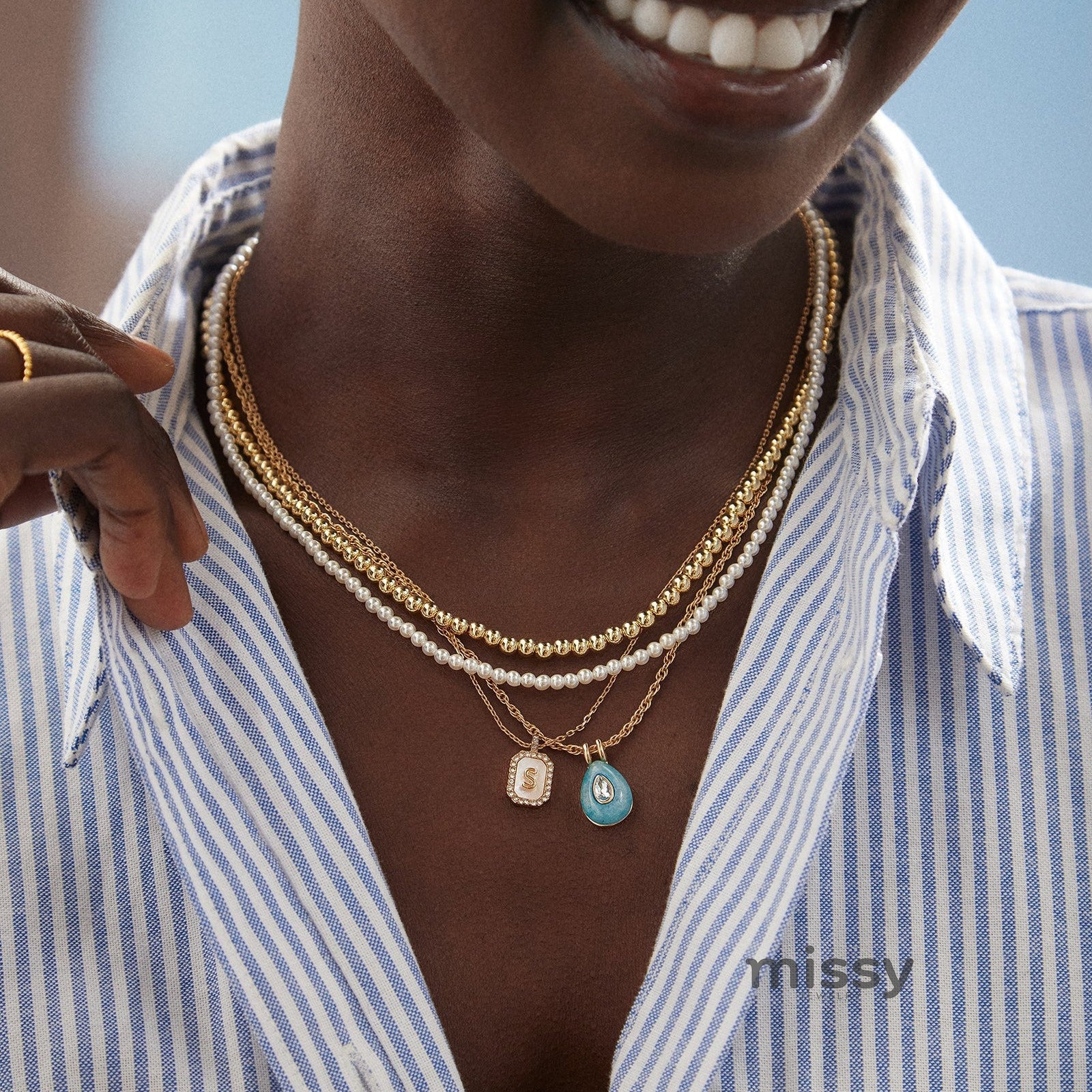 Naudia Zircon Birthstone Necklace [KXA0OZTO]