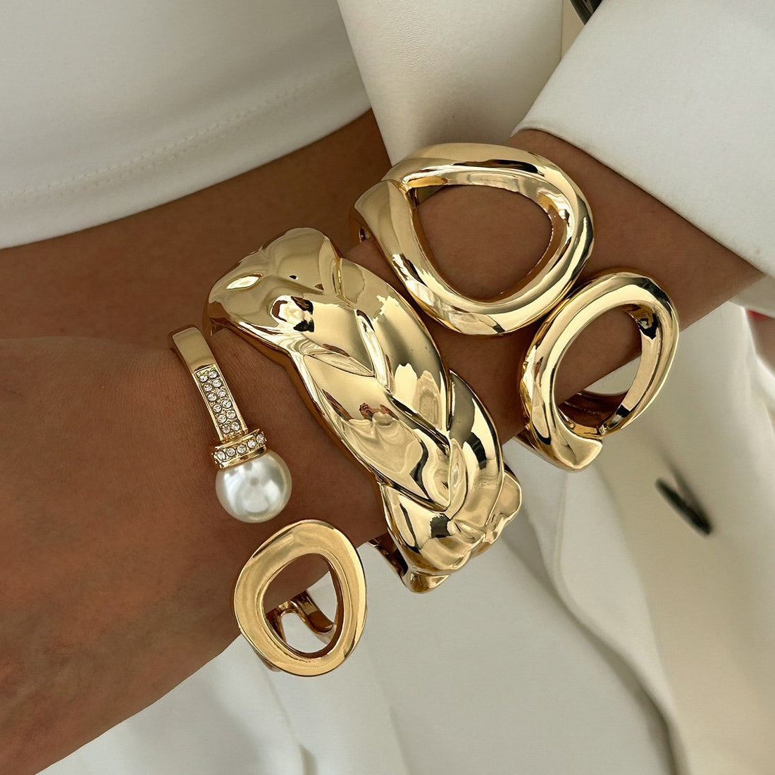 Nava Modern Statement Bracelets