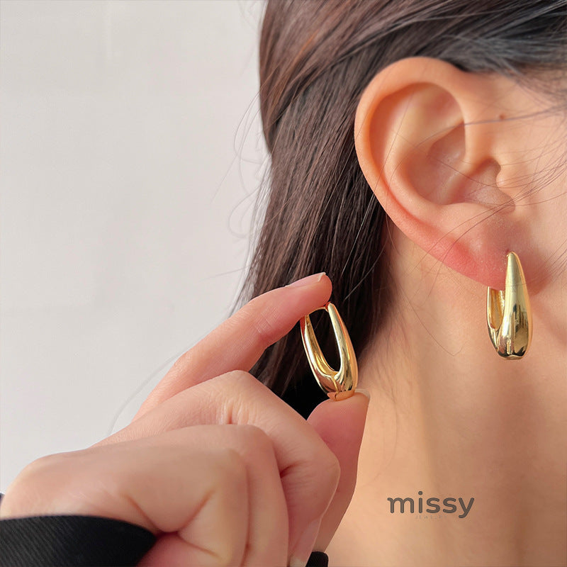 Naylah Sculpted Drop Earrings [VZDEU1QZ]