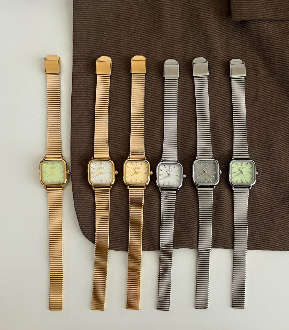 Nevaeh Retro Square Watch [BM0T14JU]