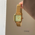 Nevaeh Retro Square Watch [1LUM234I]