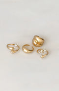 Missy Jewelry Niara Sculptural Stacking Ring Set