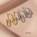 Nirvi Geometric Twist Ear Cuff [SR2OTQ07]