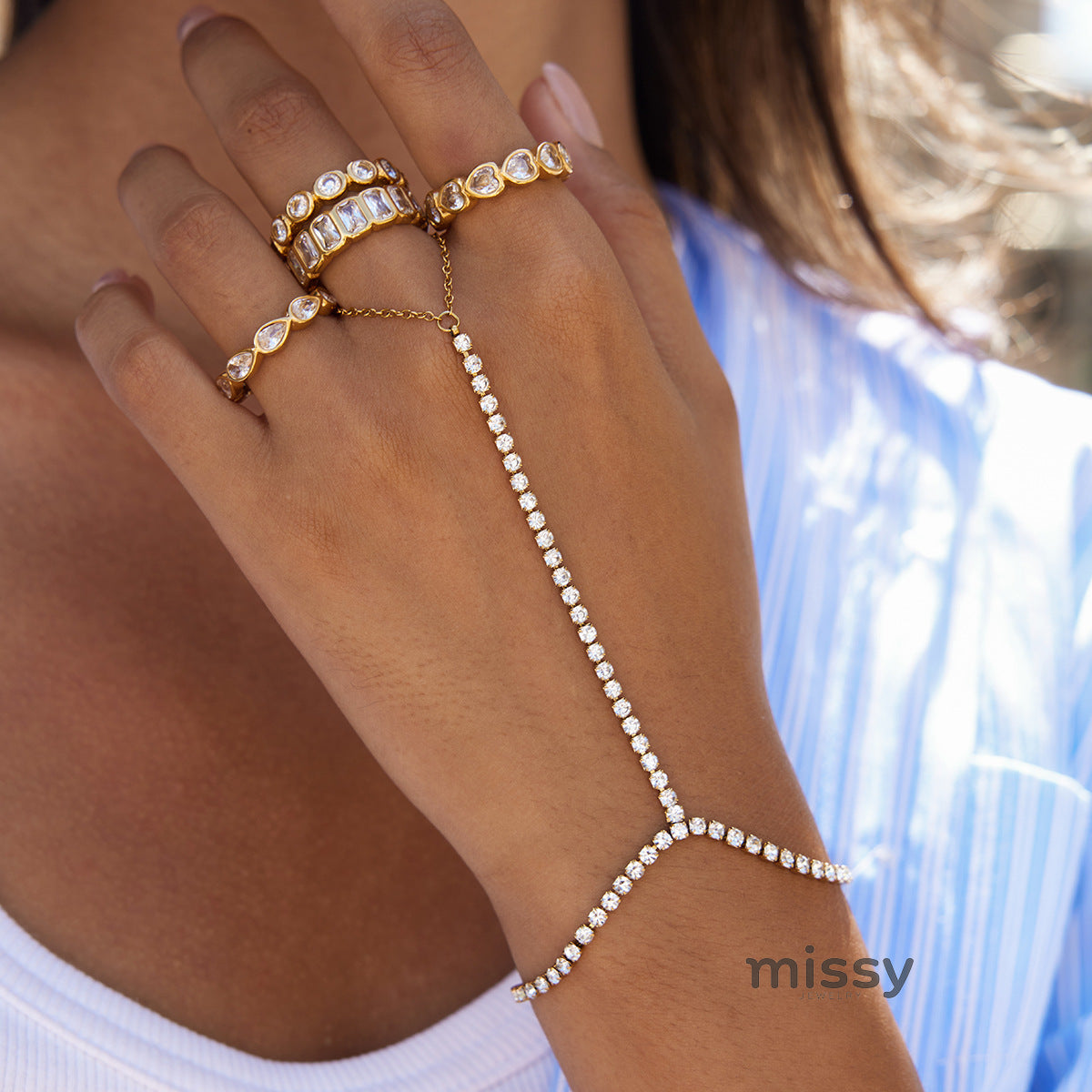 Nomi Heart Stacking Rings [5ZCVJZS6]